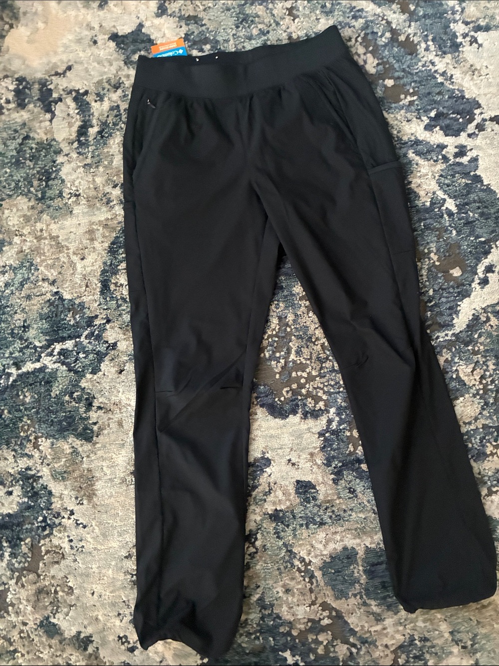 Columbia Black Athletic Pants with pockets NWT